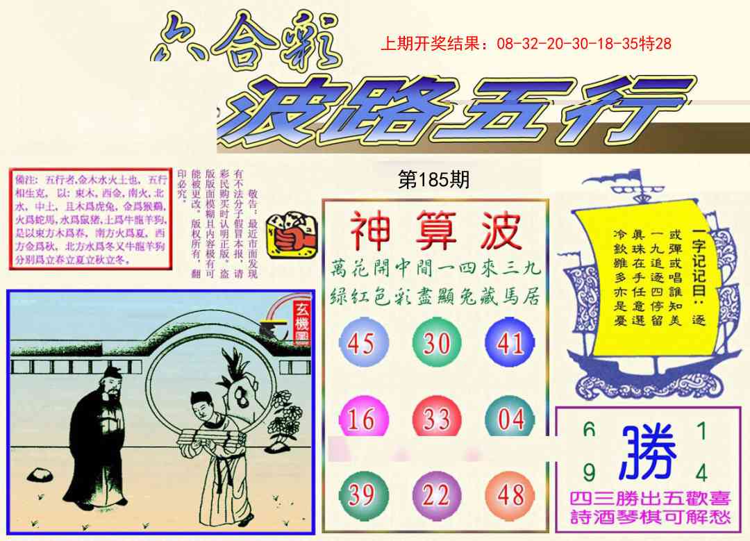 185期波路五行[图]