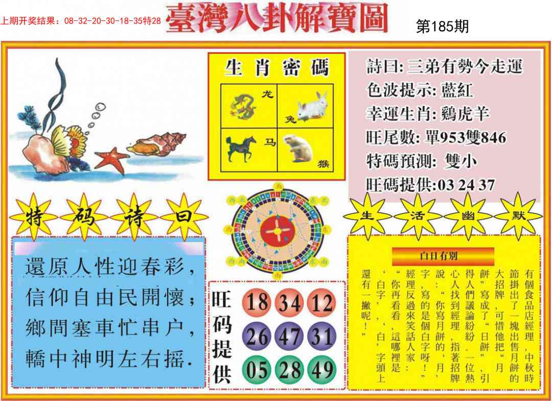 185期台湾八卦解宝图[图]