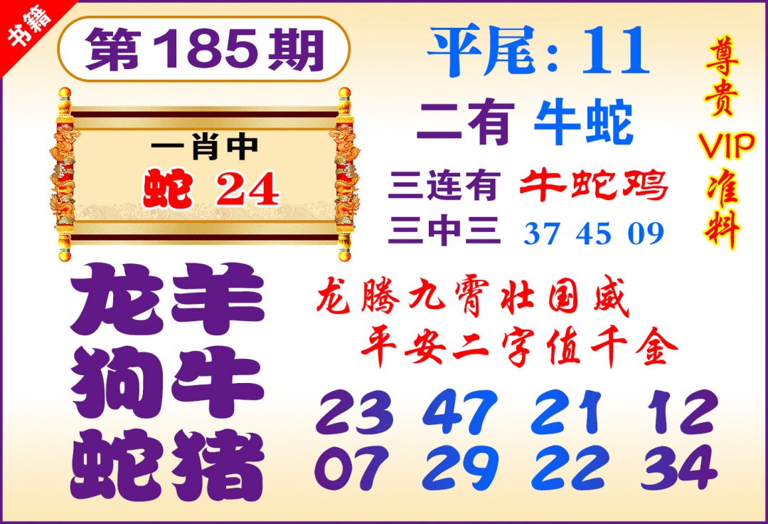 185期澳门九龙天书[图]