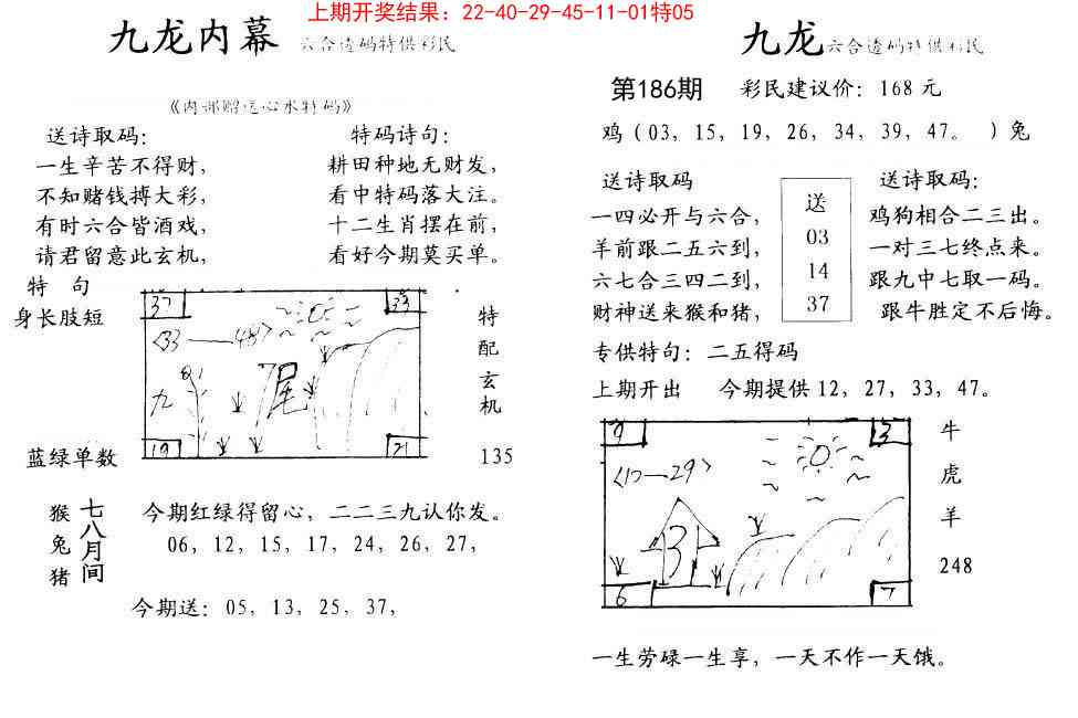 186期九龙内幕[图]
