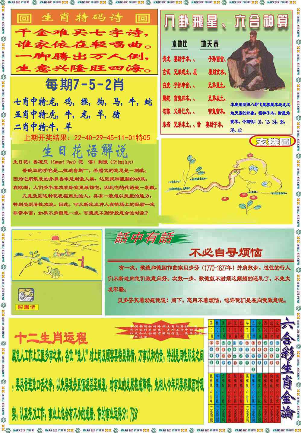 186期九龍马经B(推荐)[图]