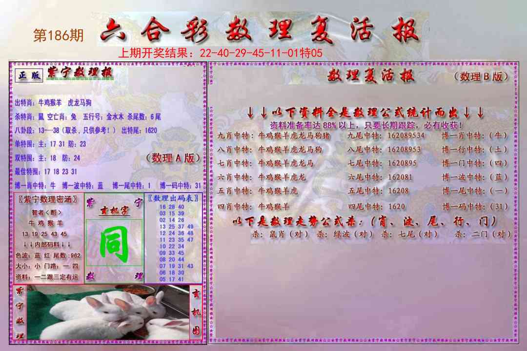 186期数理复活报[图]