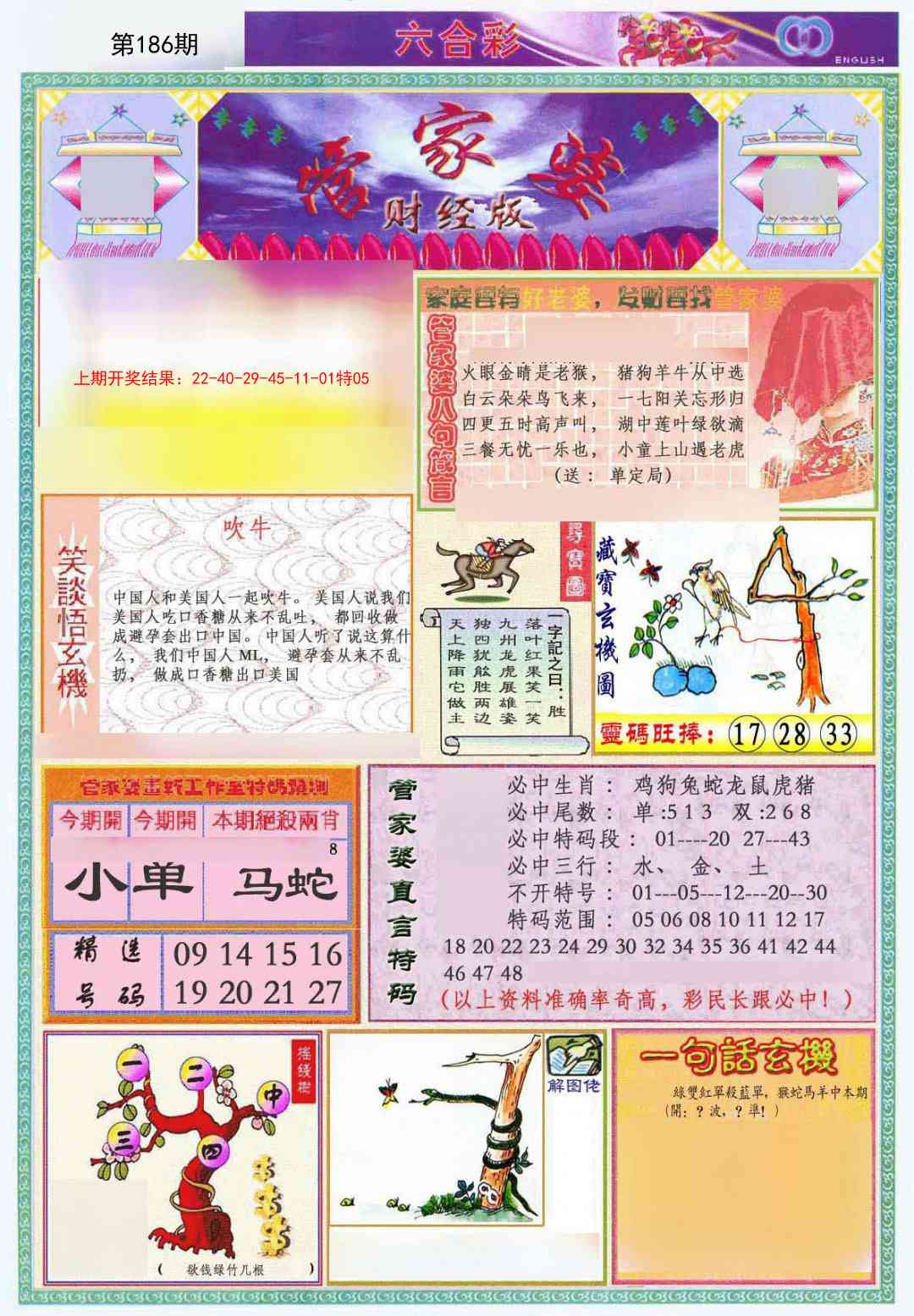 186期管家婆财经版[图]