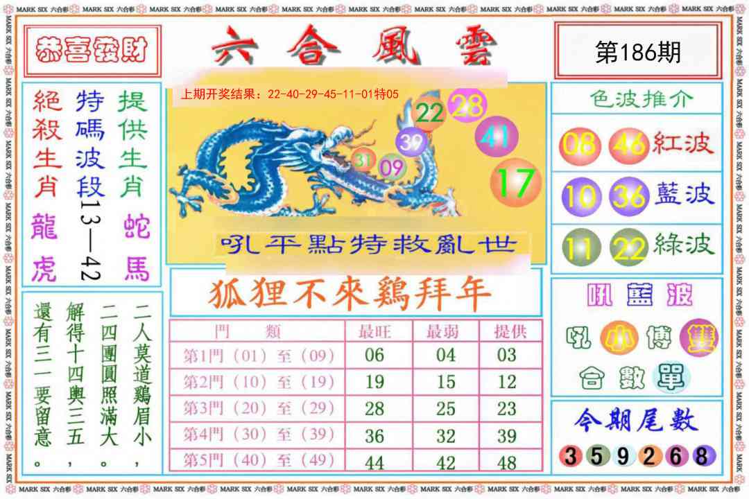 186期六合风云《另版》[图]