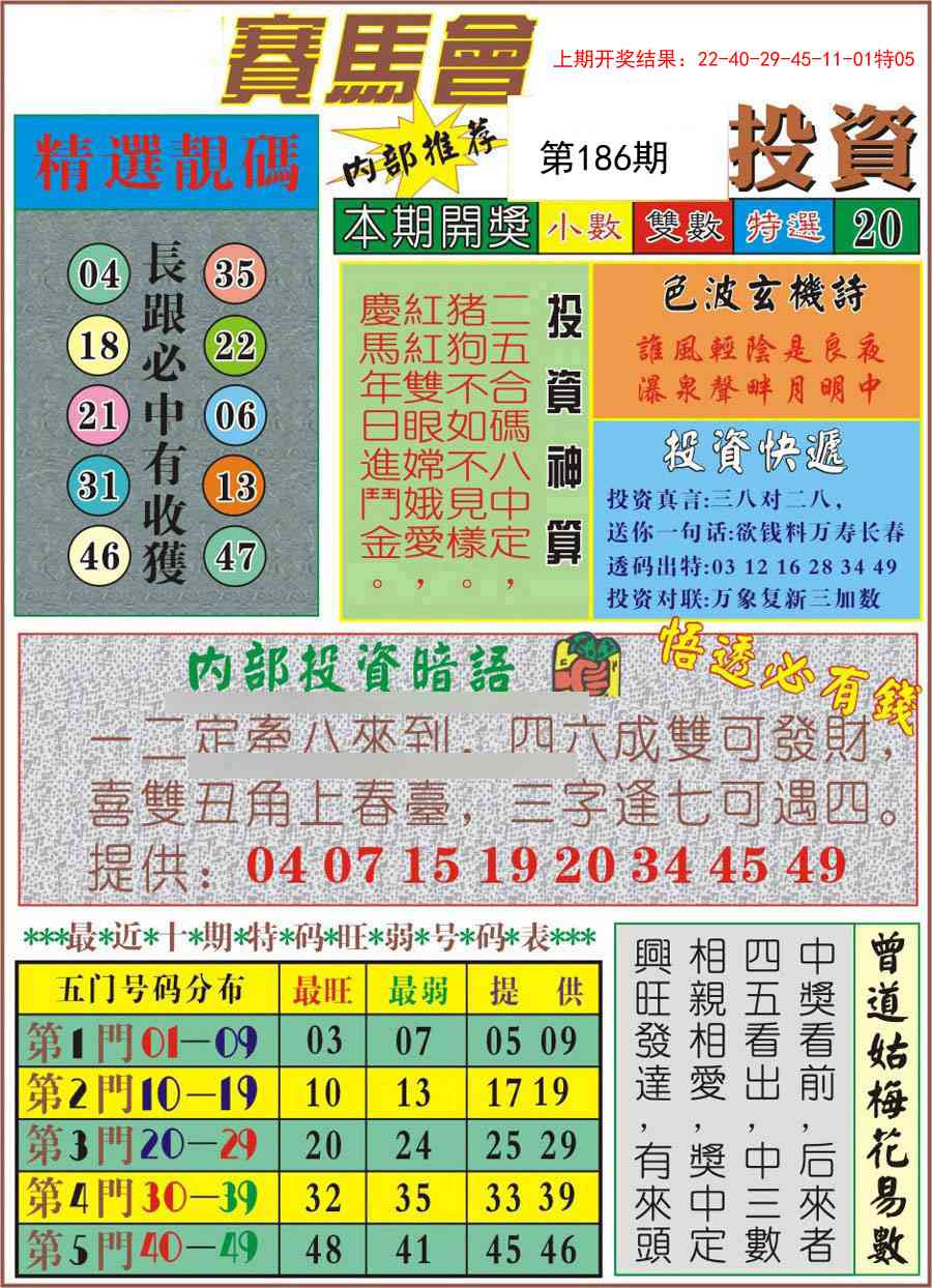 186期马会投资[图]