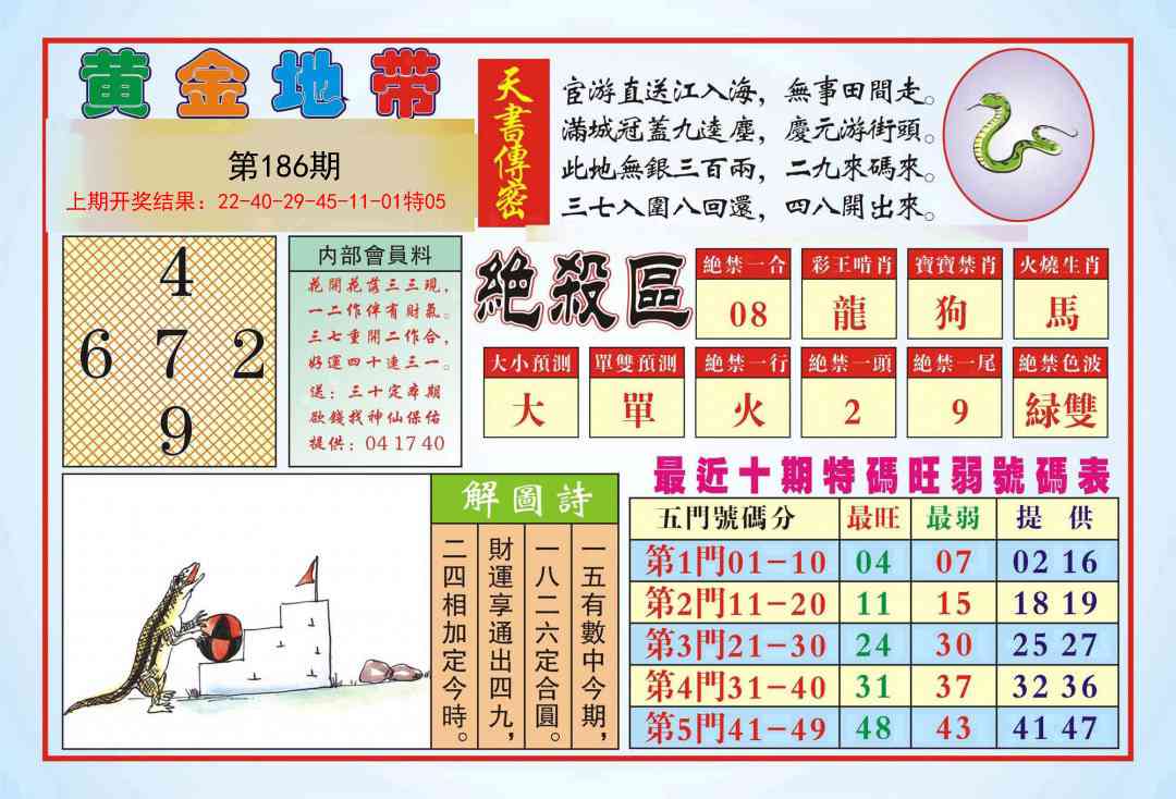 186期黄金地带[图]