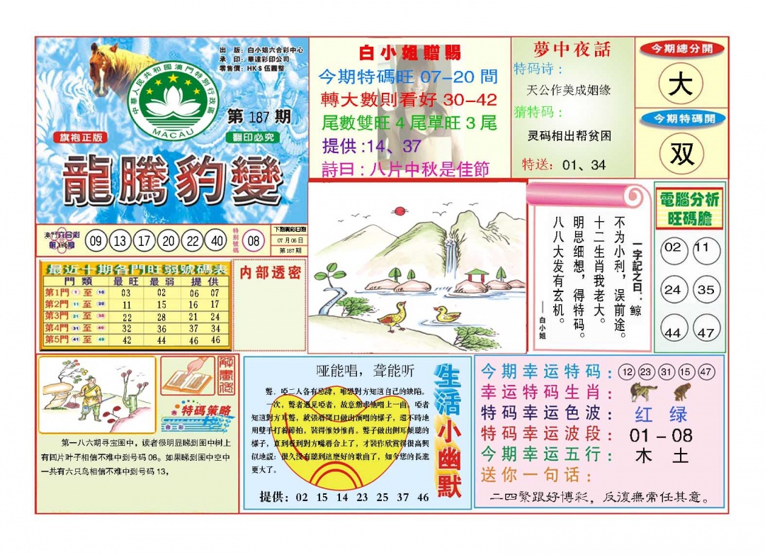 187期龙腾豹变[图]