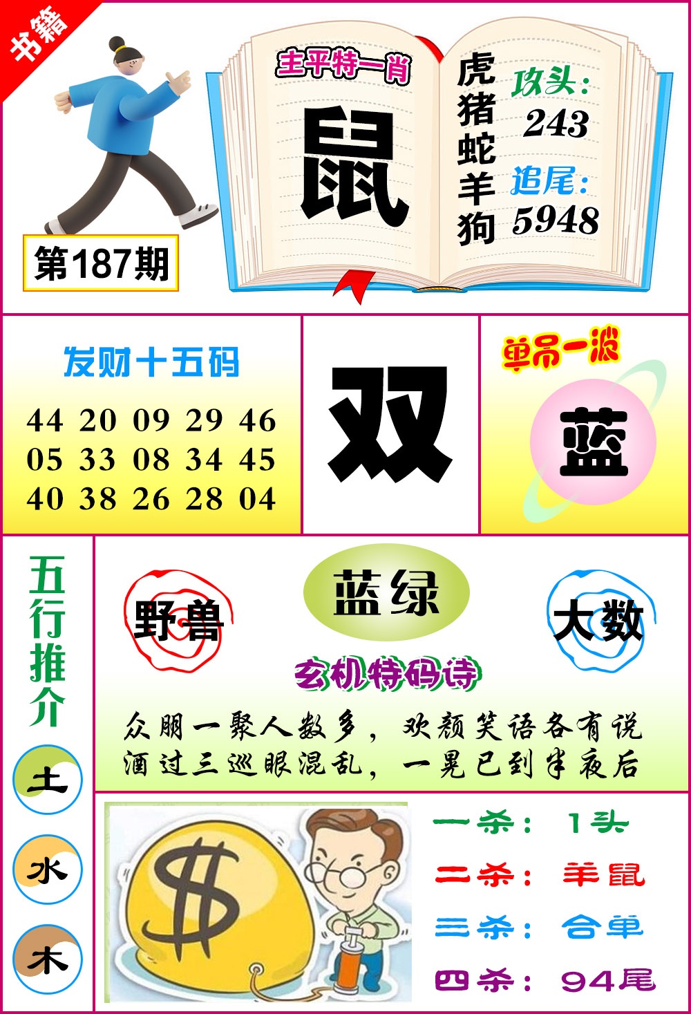 187期澳门钻石十五码[图]