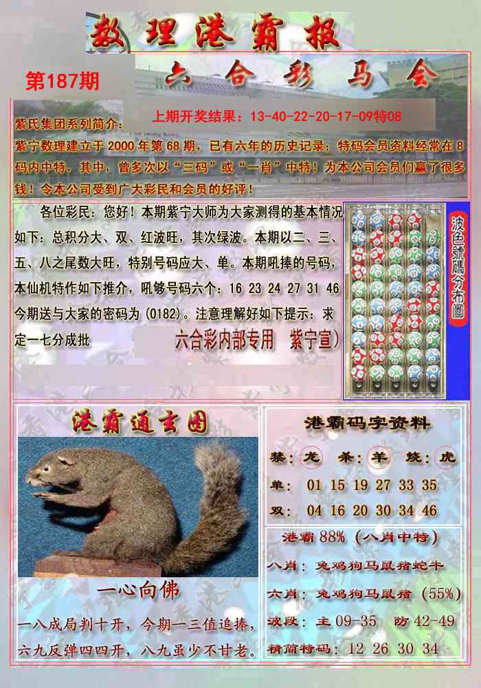 187期港霸报[图]