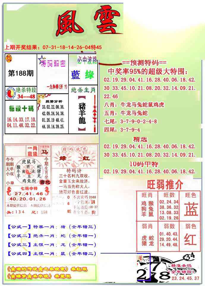 188期风云榜[图]