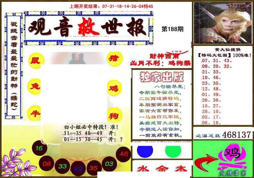 188期(另)观音救世密报[图]