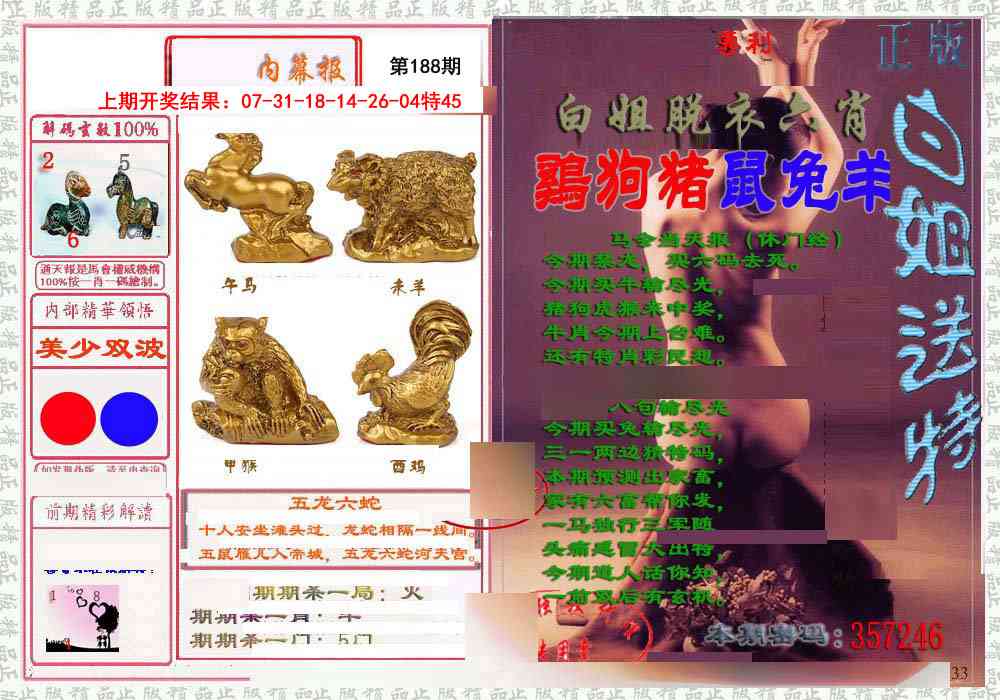 188期日月内幕报[图]
