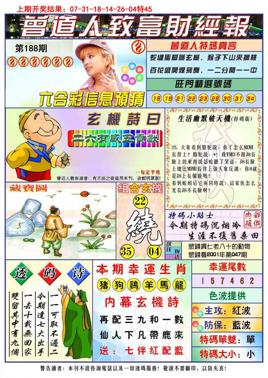 188期曾道人致福财经[图]