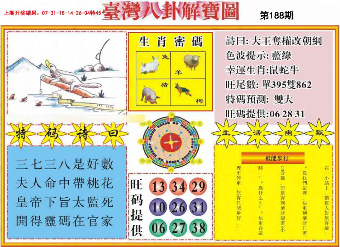188期台湾八卦解宝图[图]