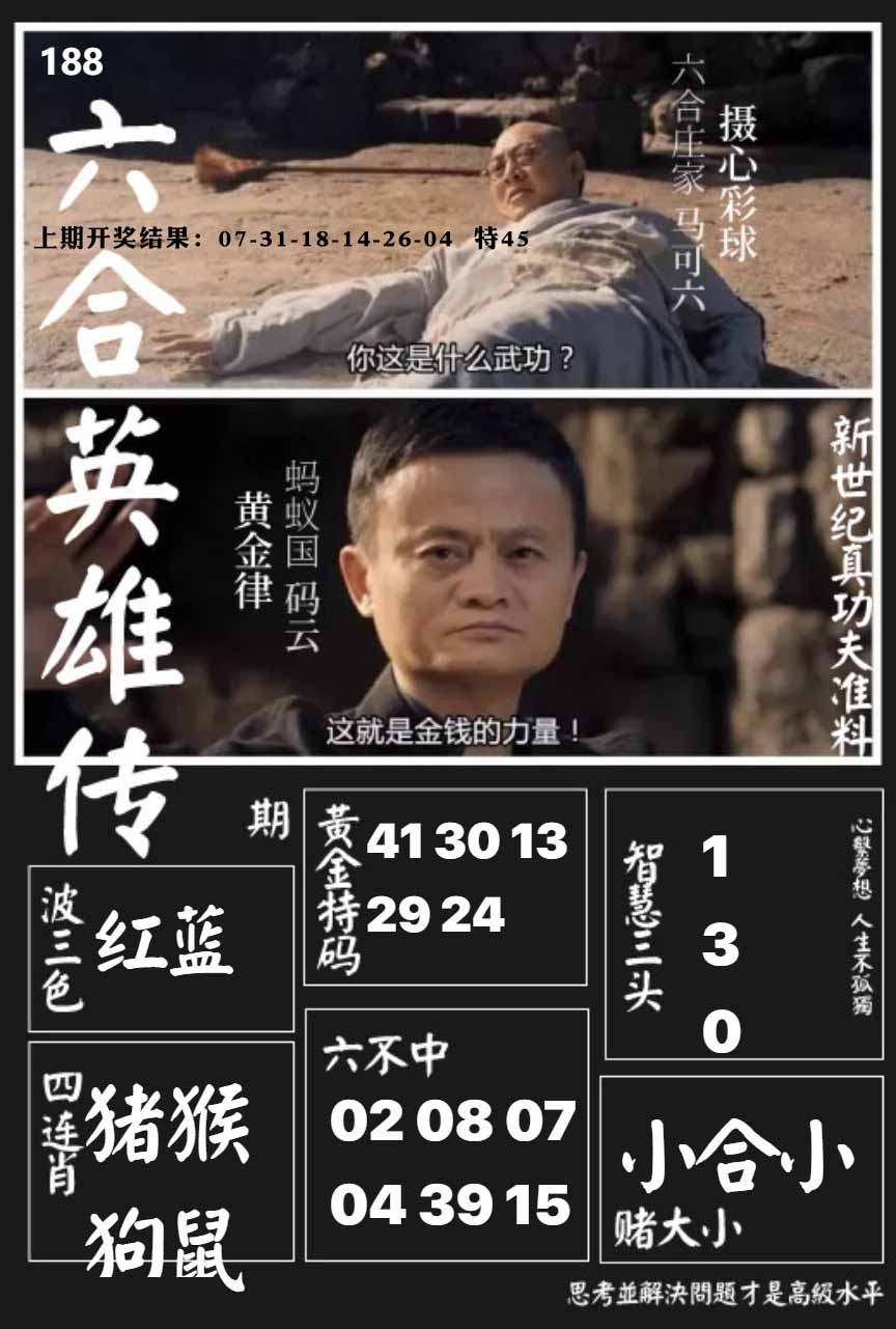 188期六合英雄传[图]