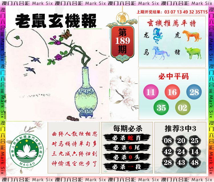 189期老鼠玄机报[图]