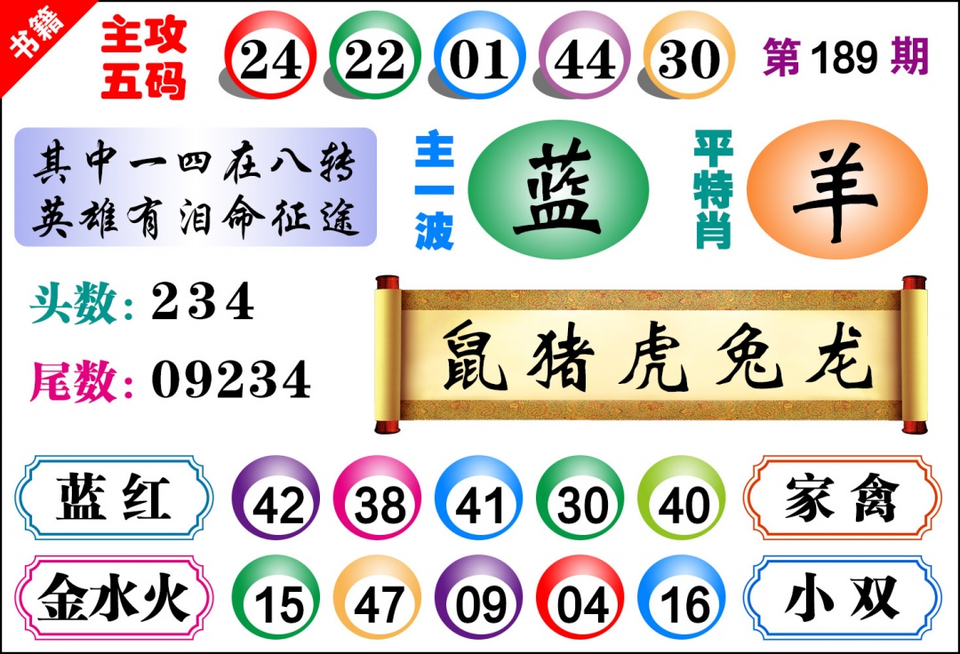 189期澳门主攻五码[图]