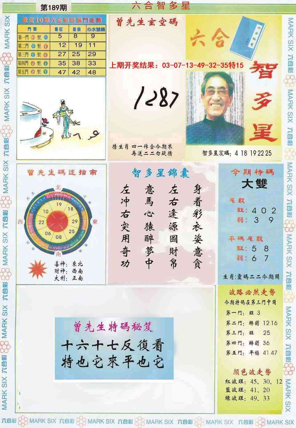 189期六合智多星[图]