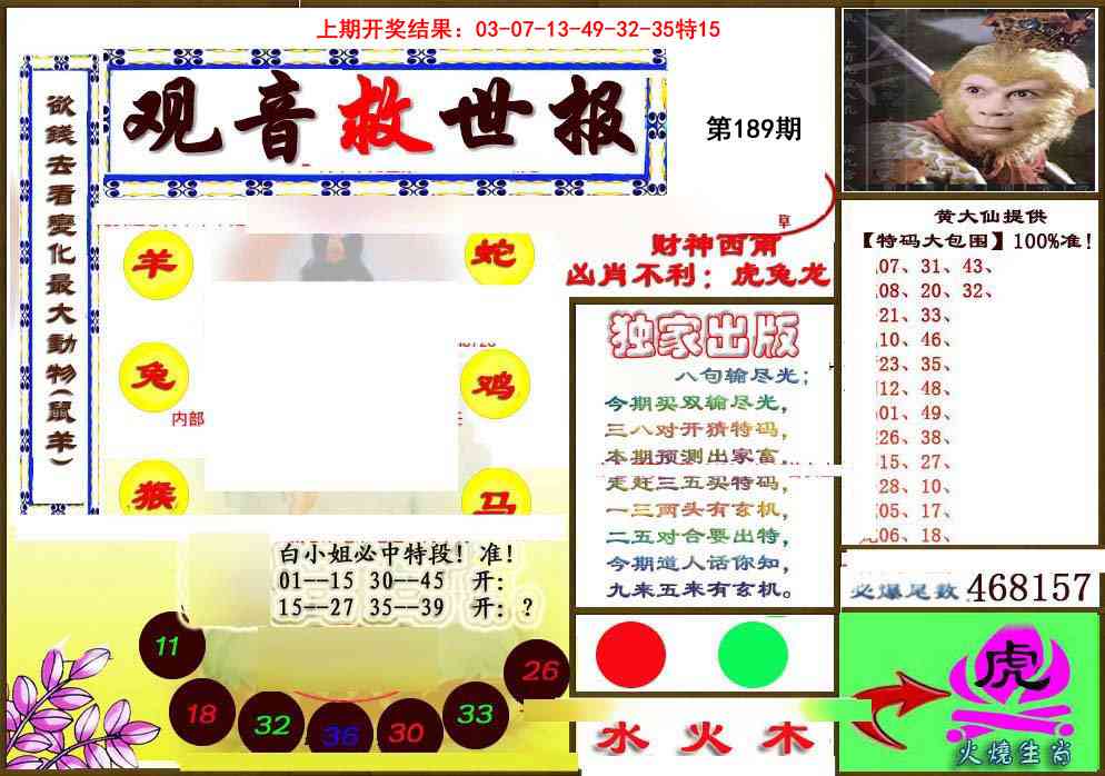 189期(另)观音救世密报[图]