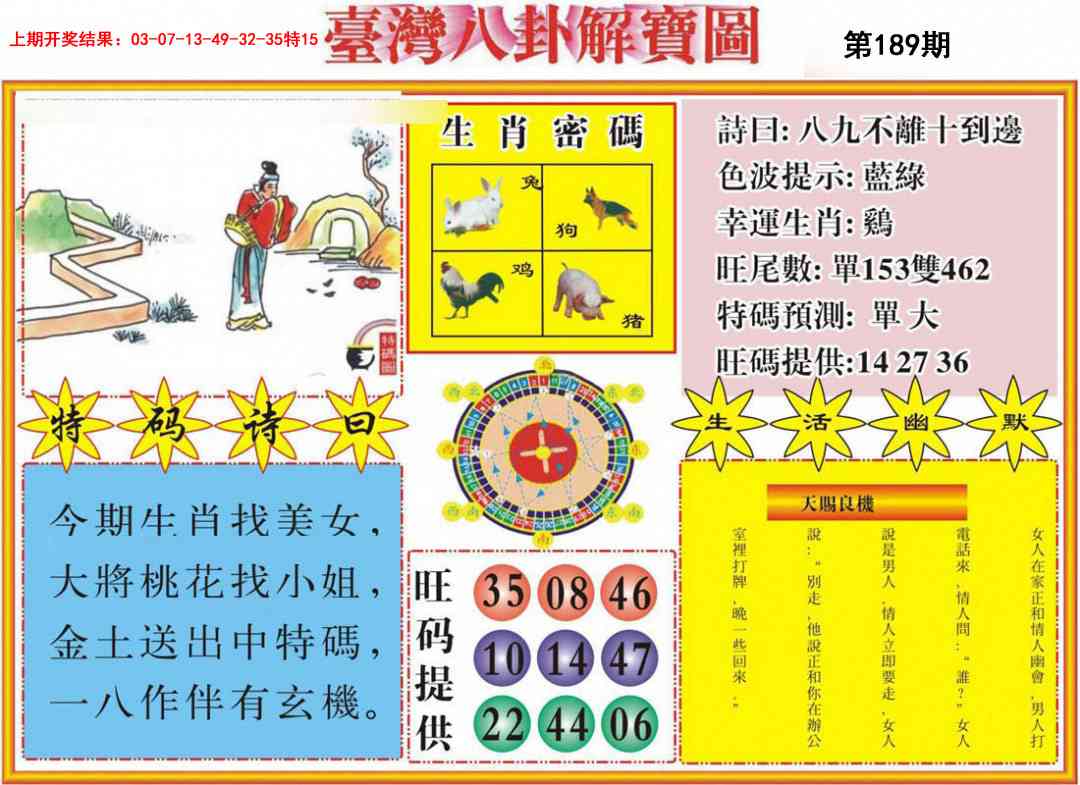 189期台湾八卦解宝图[图]