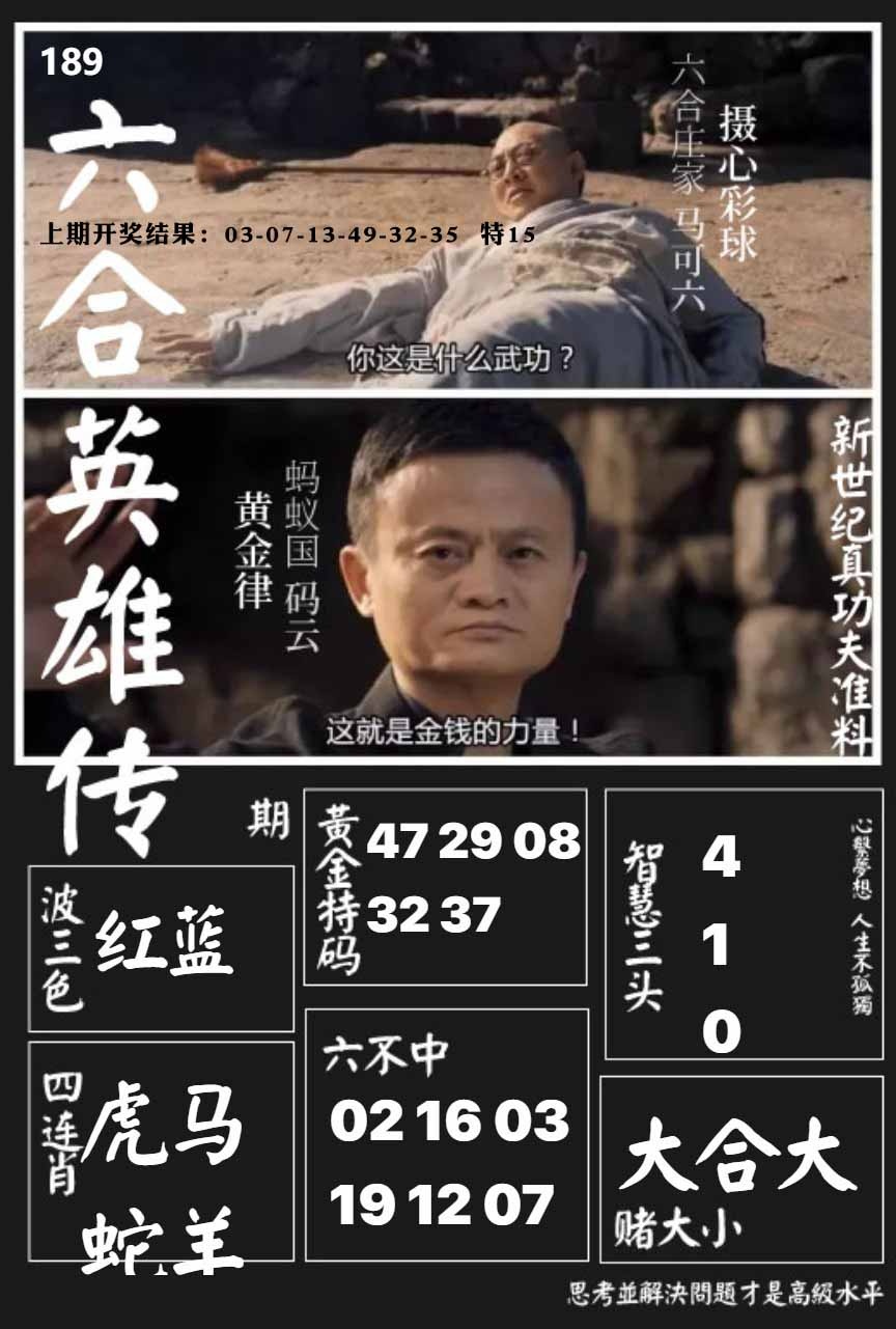 189期六合英雄传[图]