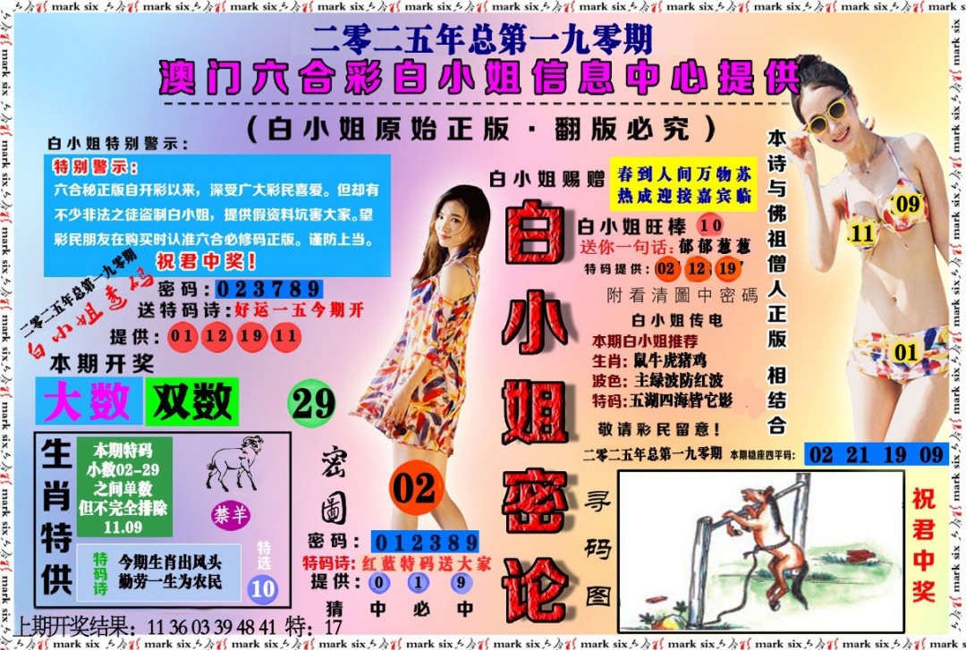 190期白小姐密论[图]