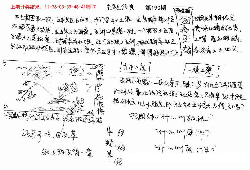 190期手写九龙内幕[图]