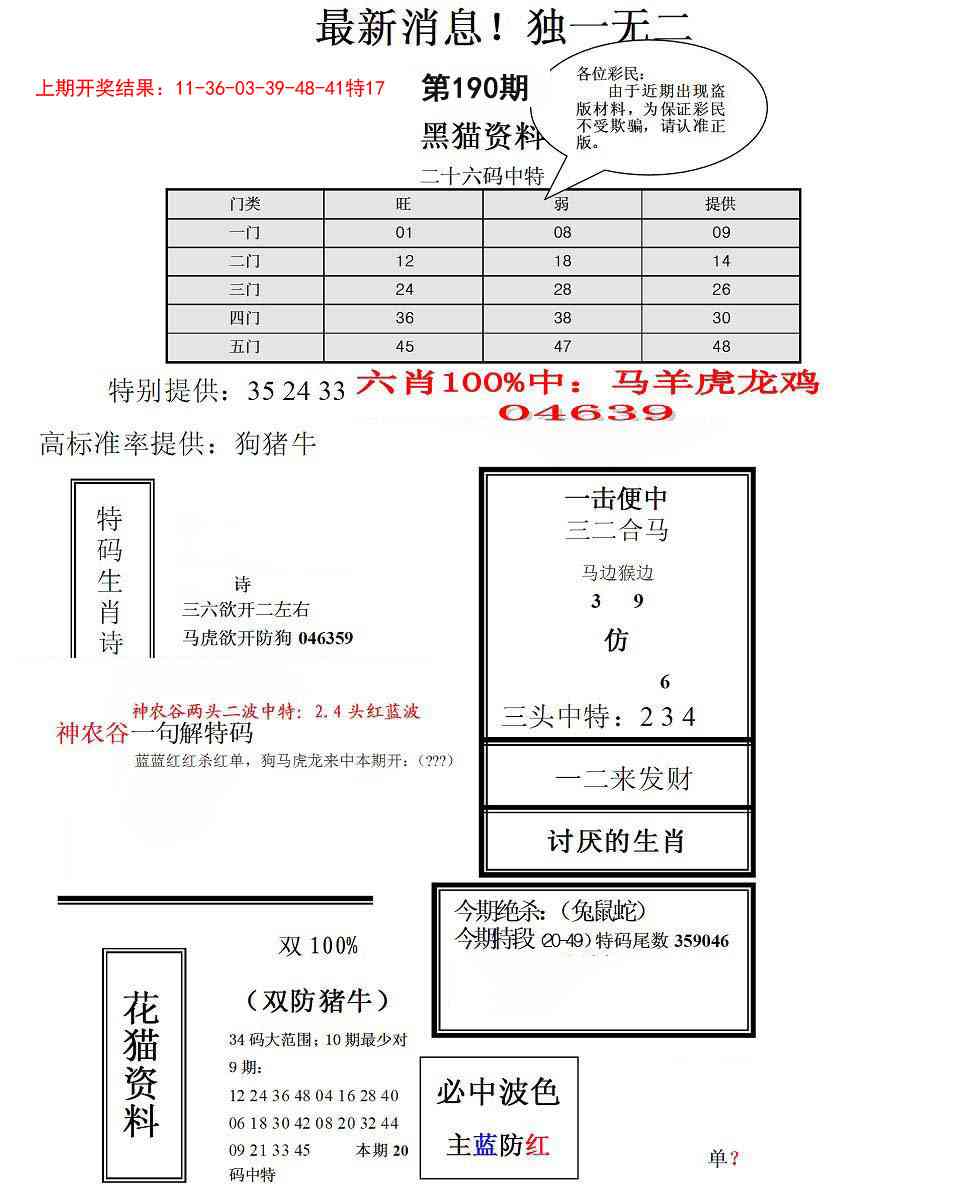 190期独一无二(正)[图]