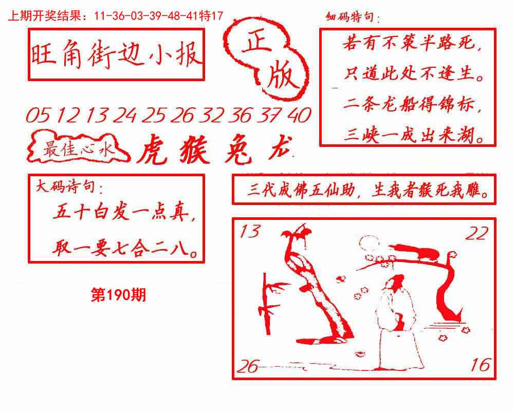 190期旺角街边小报[图]