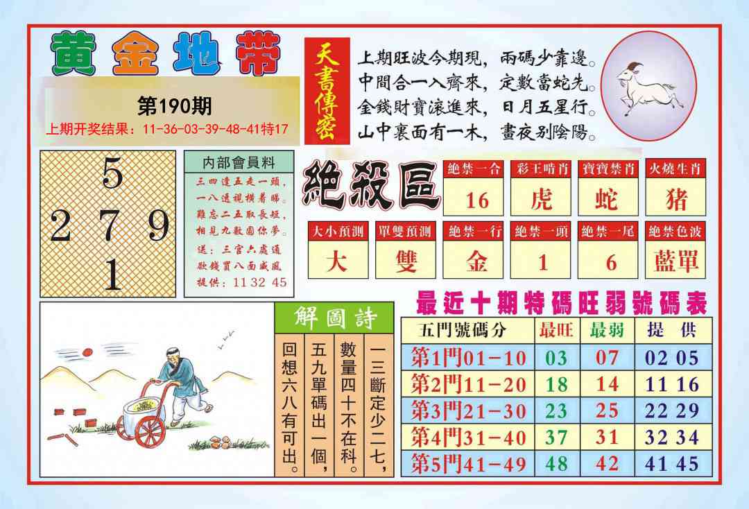 190期黄金地带[图]