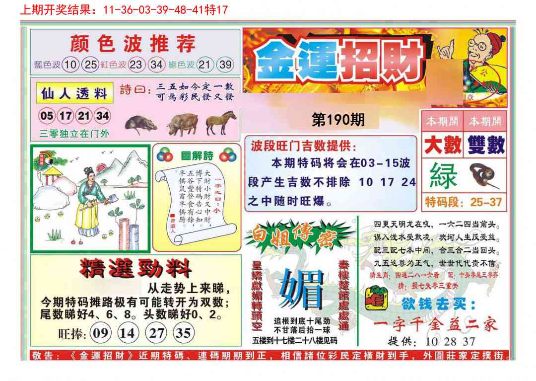 190期金运招财[图]