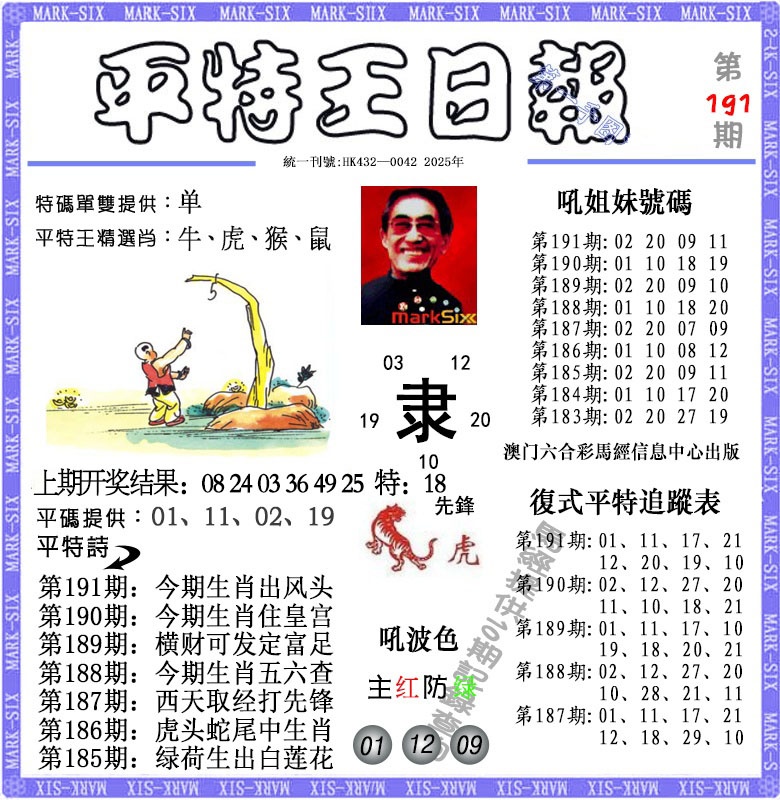 191期平特王日报[图]