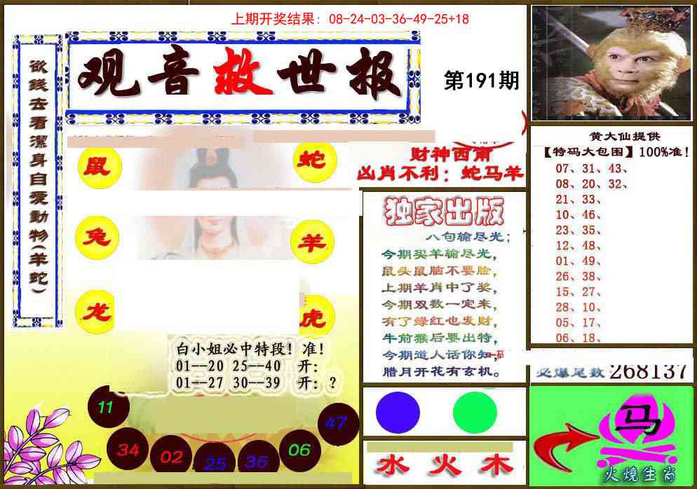 191期(另)观音救世密报[图]