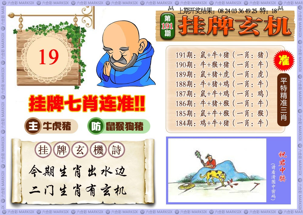 191期挂牌玄机[图]