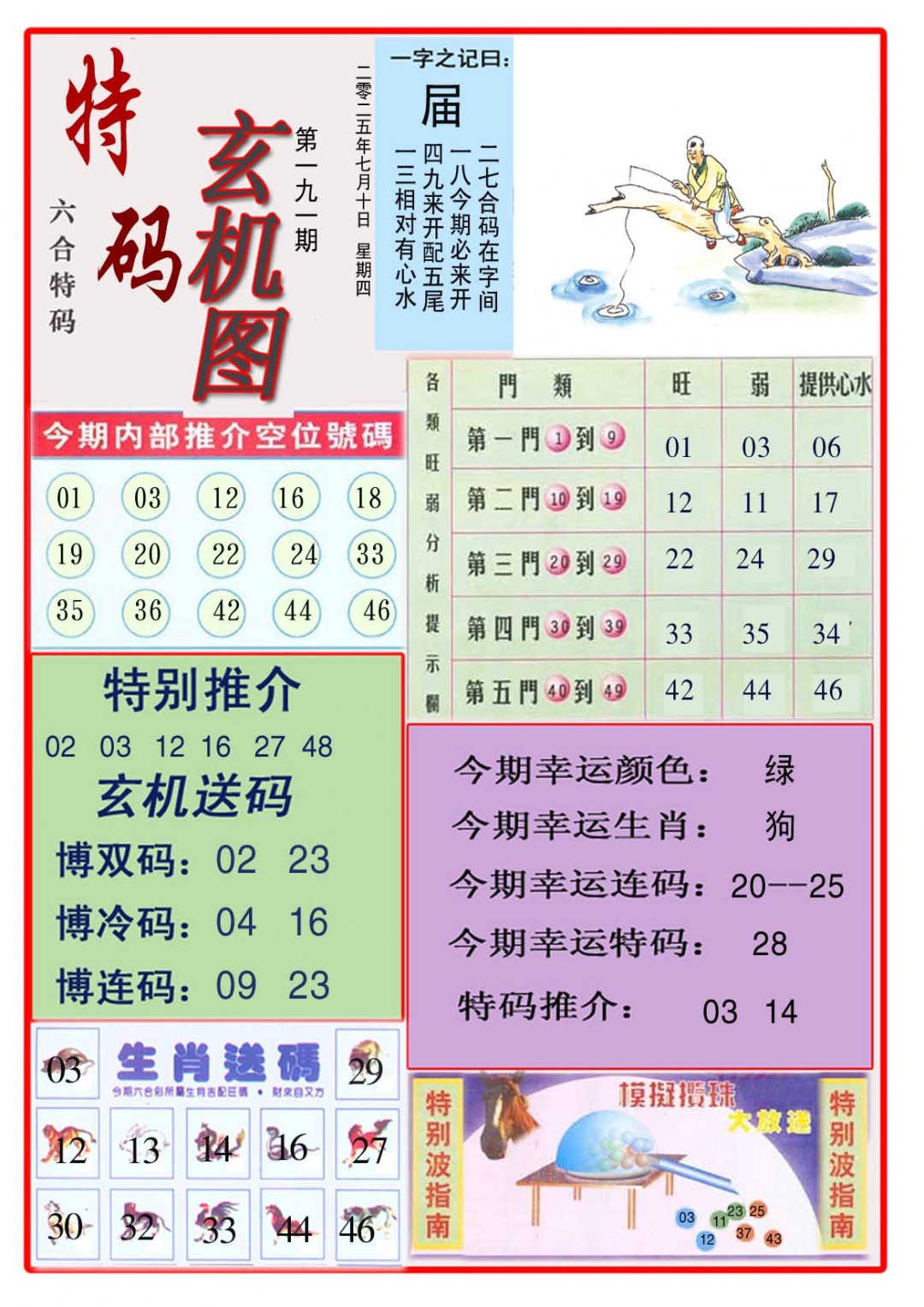 191期特码玄机图[图]