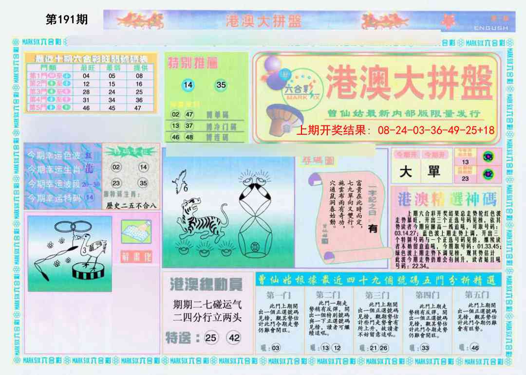 191期港澳大拼盘A[图]