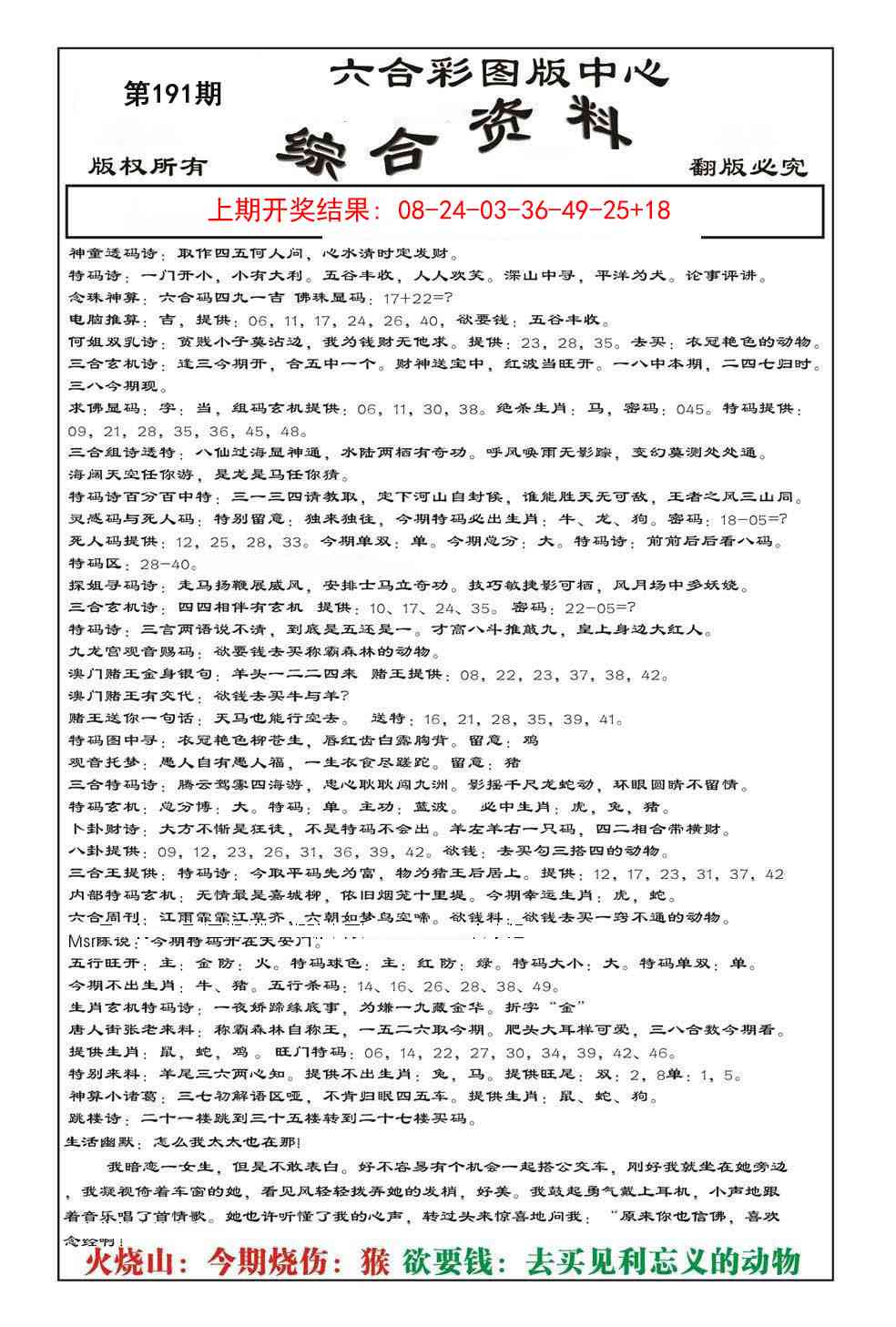 191期内部综合资料[图]