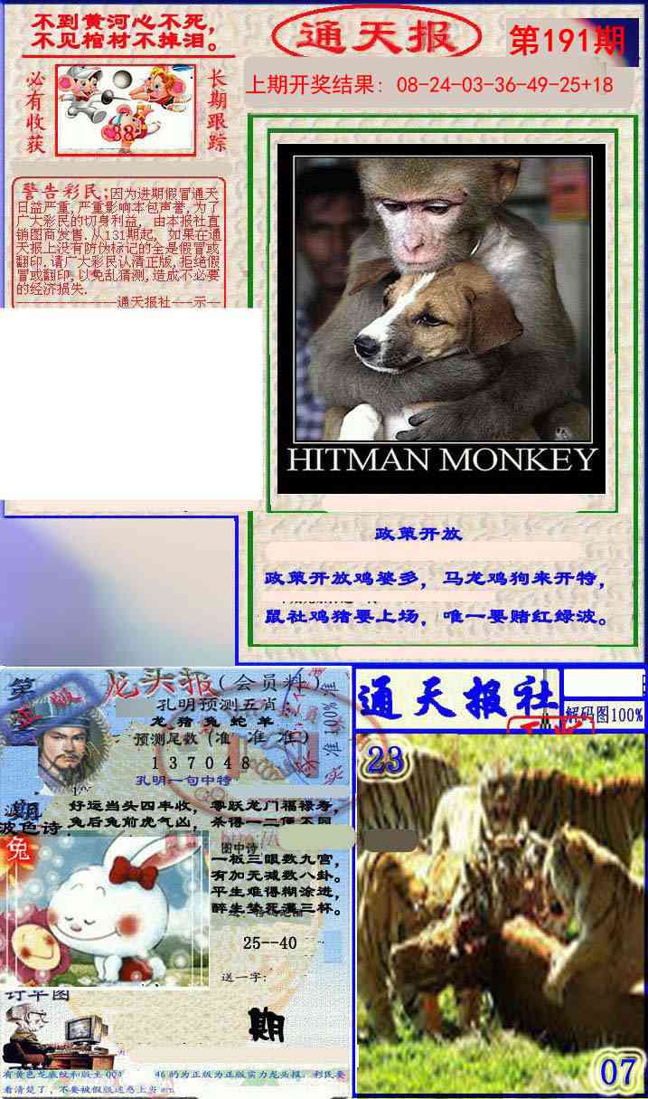 191期实力通天报[图]