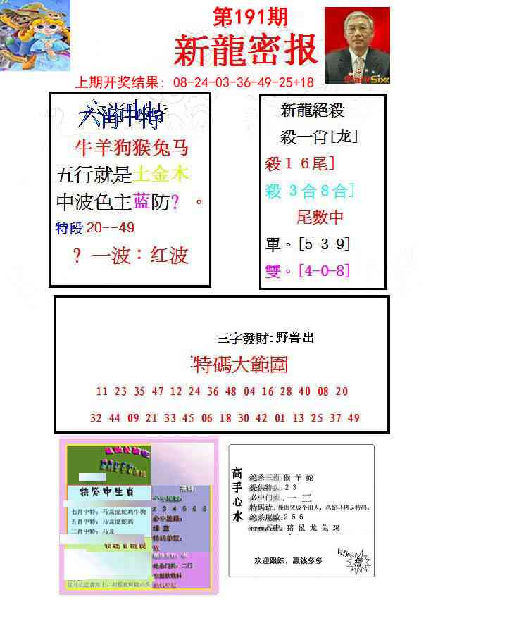 191期新龙密报[图]