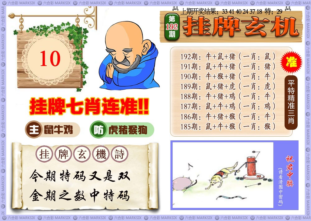 192期挂牌玄机[图]