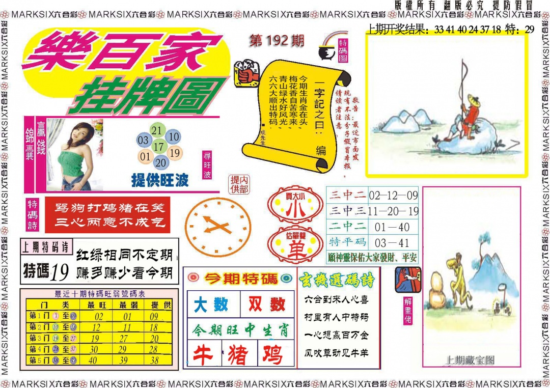 192期乐百家挂牌图[图]
