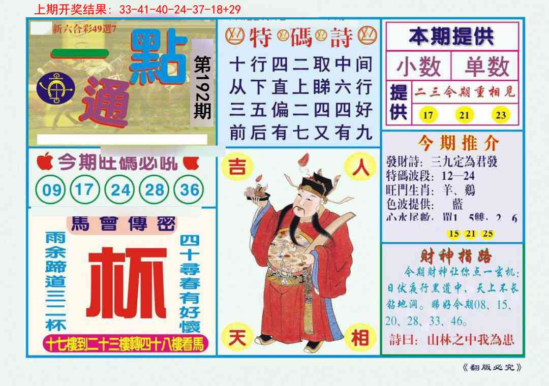 192期一点通[图]