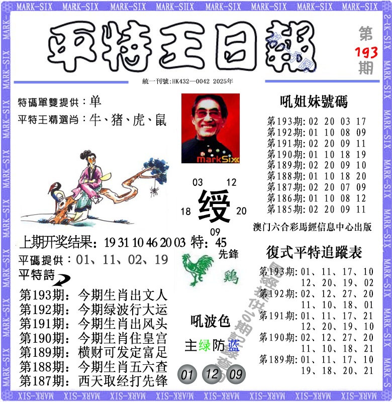 193期平特王日报[图]