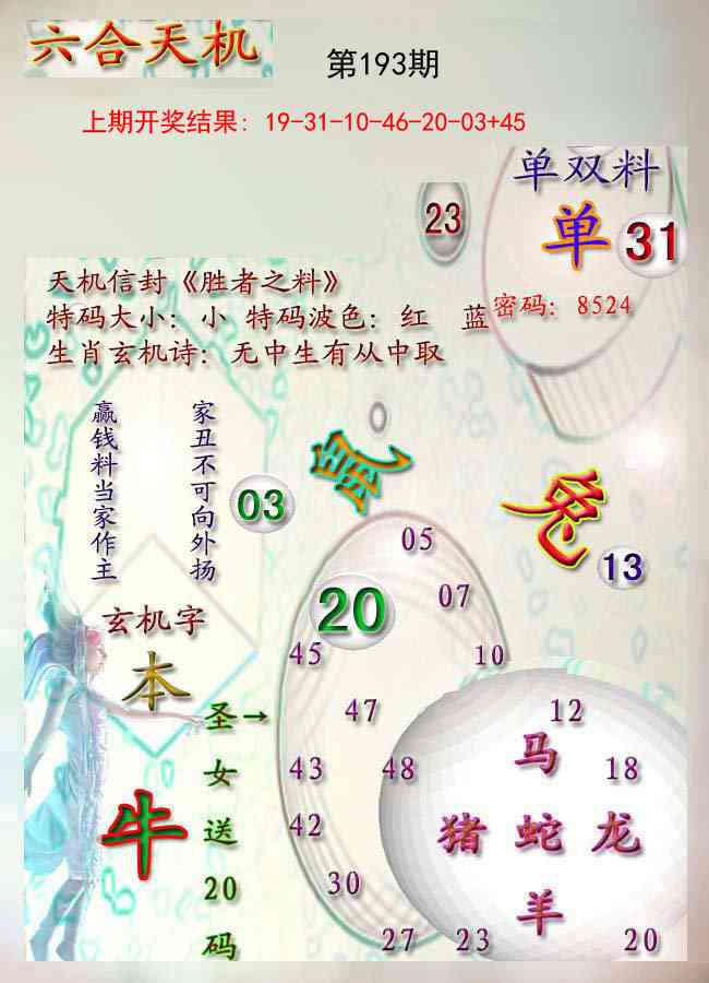 193期天机报[图]