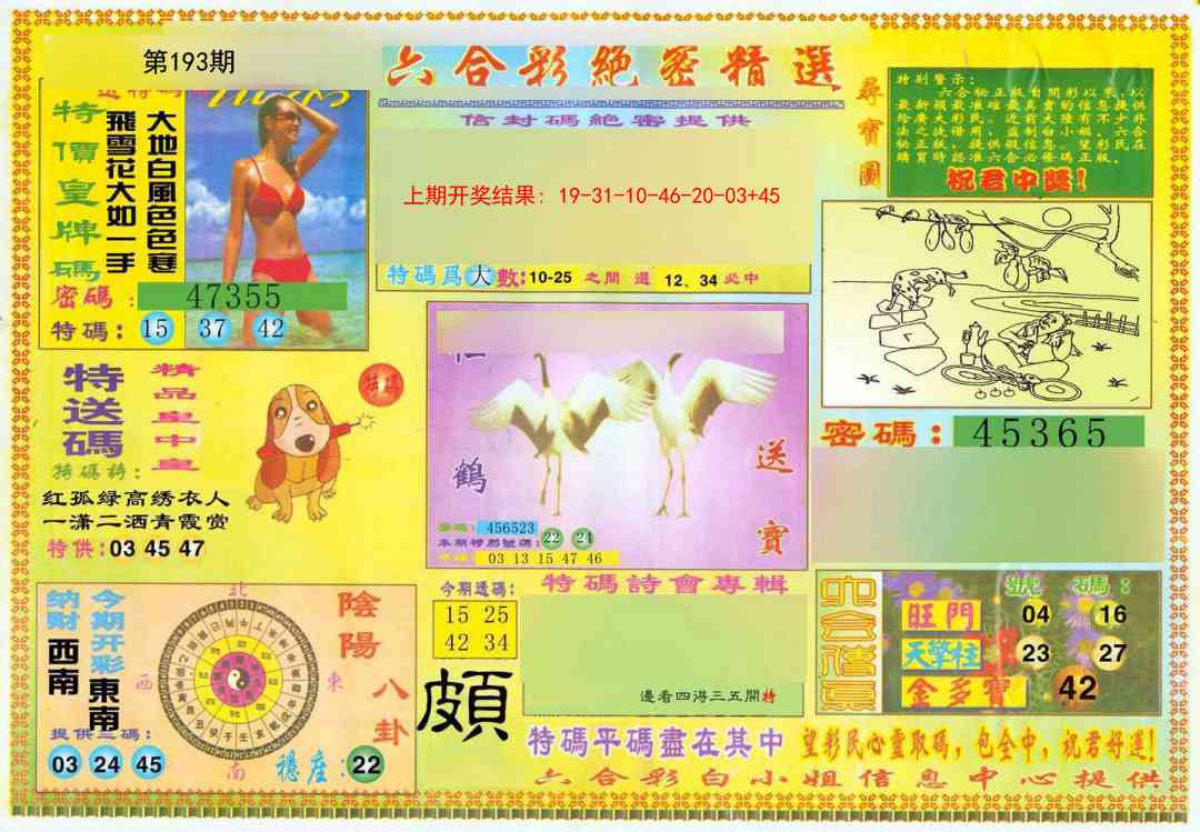 193期绝密精选A[图]