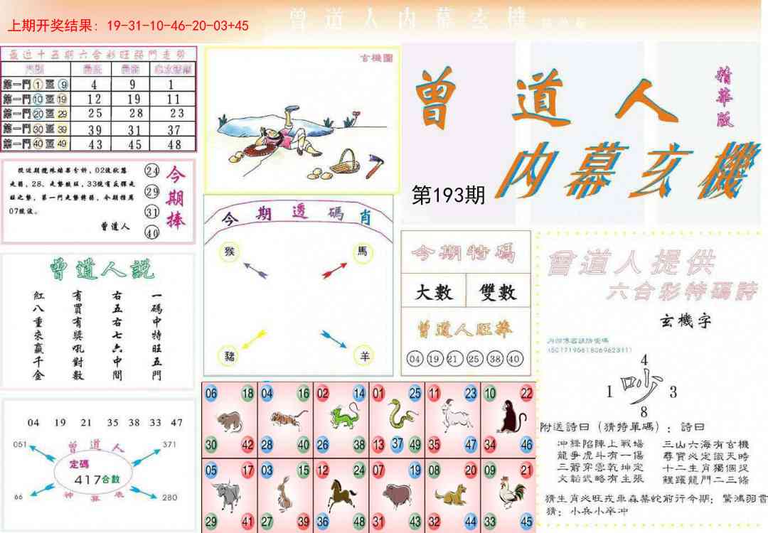 193期曾道人内幕精华版[图]