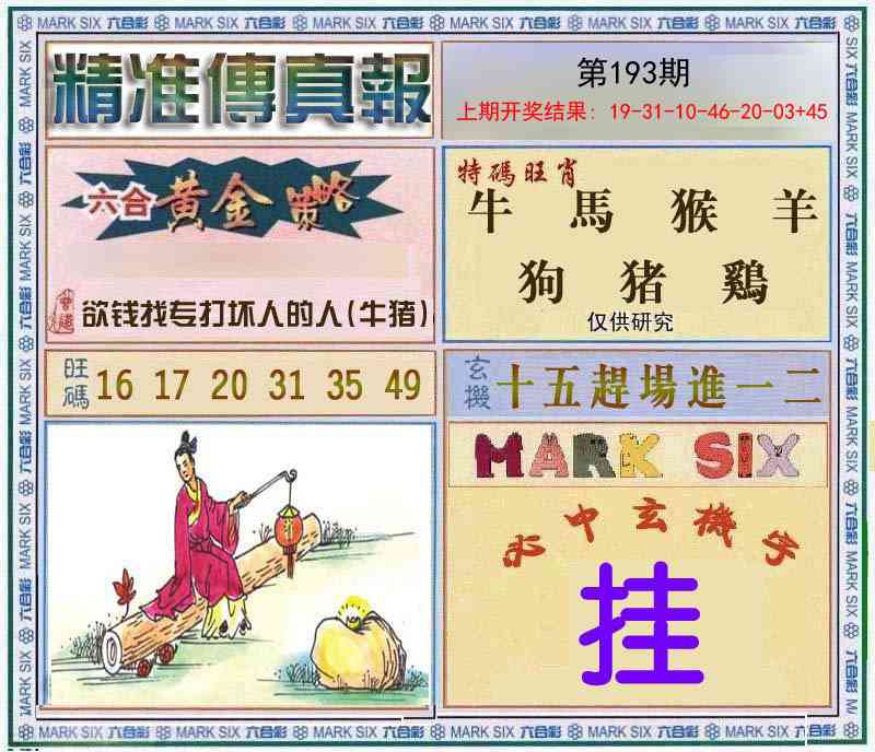 193期精准<傳真報>[图]