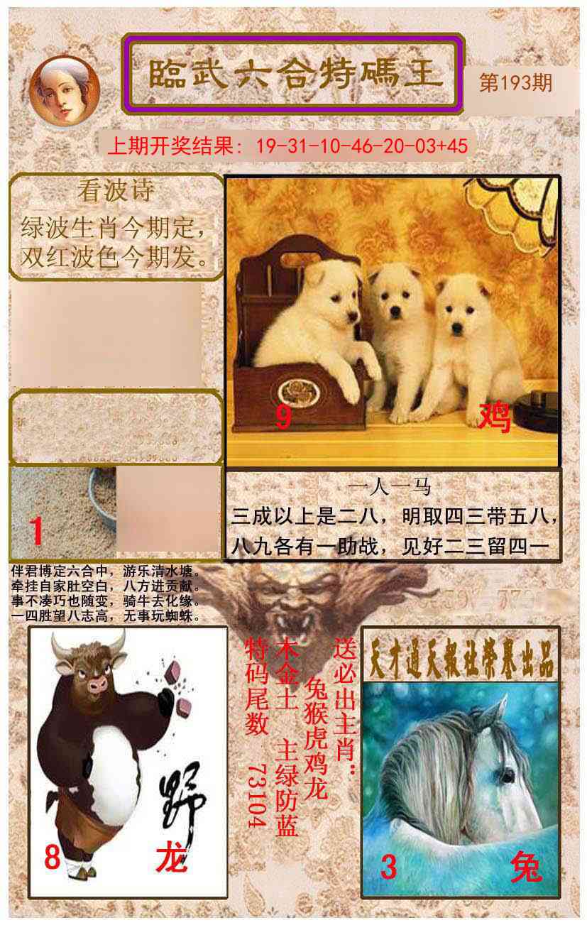 193期临武六合特码王[图]