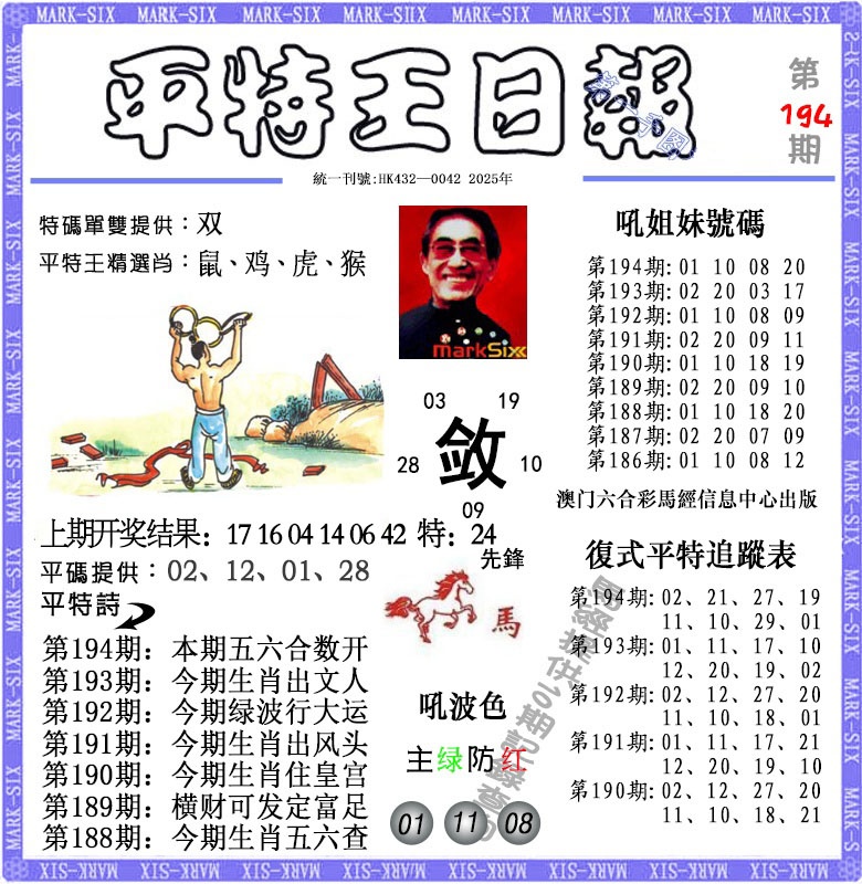 194期平特王日报[图]