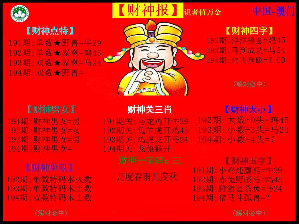 194期红财神[图]